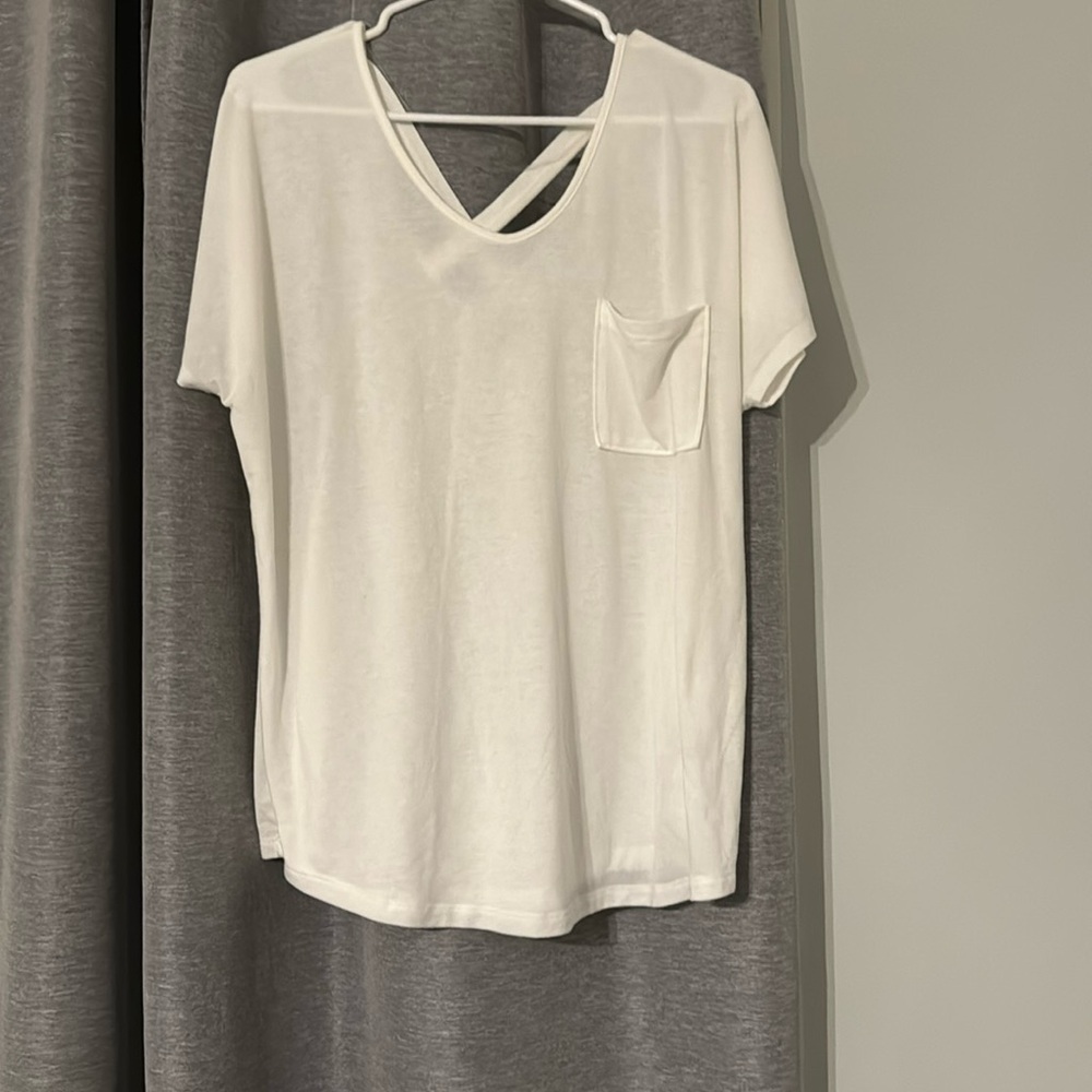 Authentic American Heritage White Short Sleeve Tee